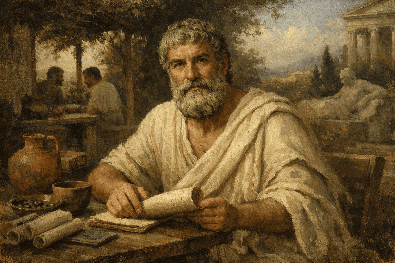 エピクロスのイラスト