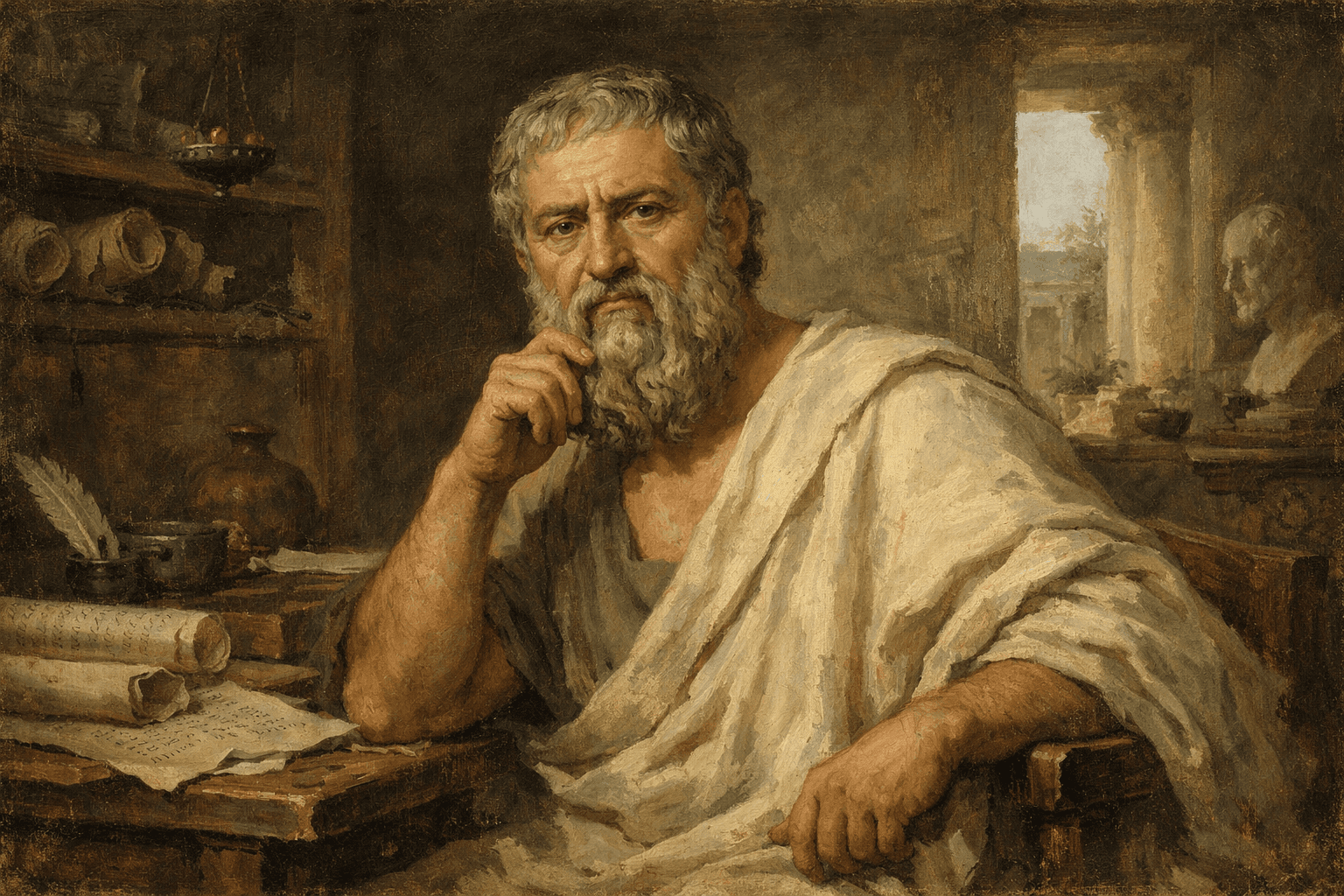 プラトンのイラスト