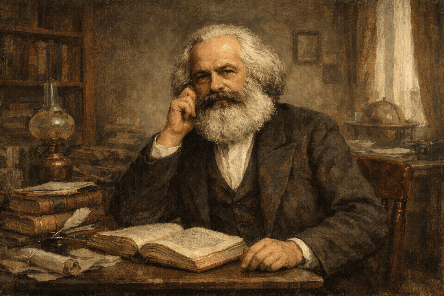 マルクスのイラスト