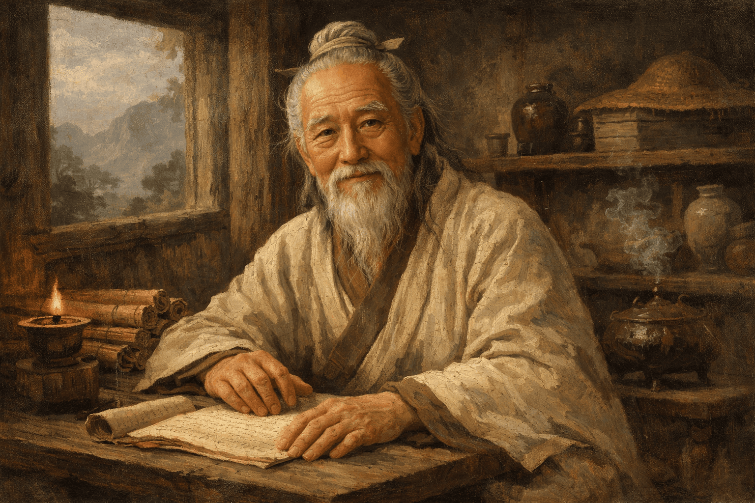 老子のイラスト